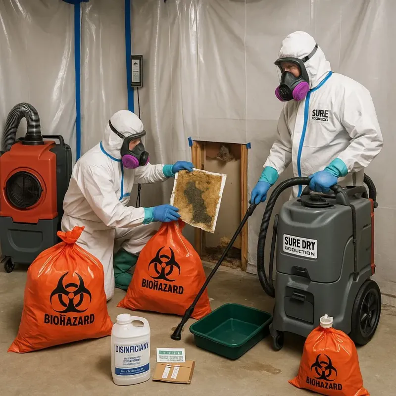 Contaminated Water Handling Protocols process in Pine Grove Mills, PA