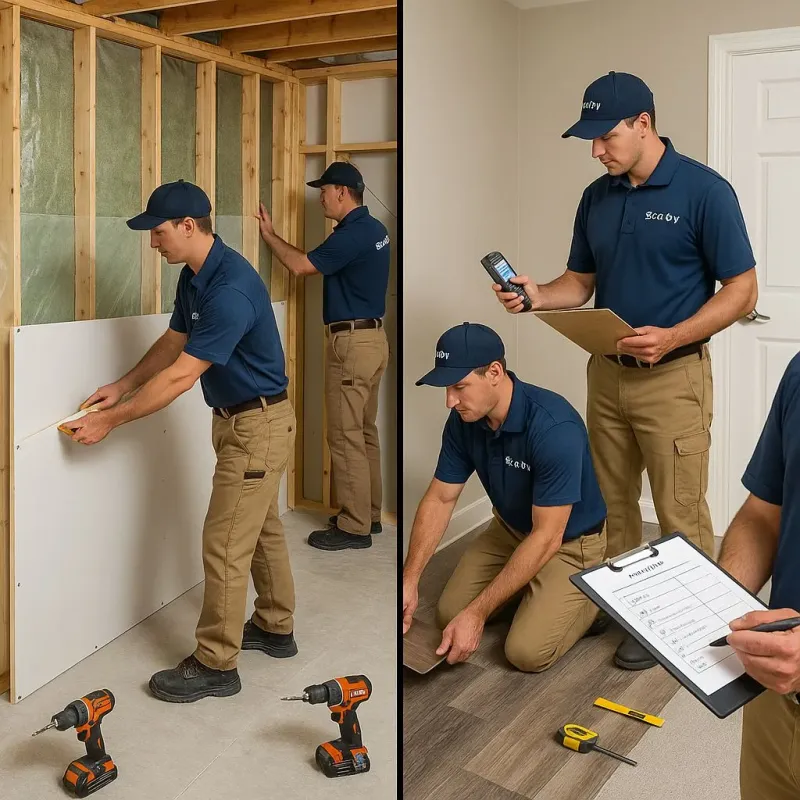 Repairs and Reconstruction process in Pine Grove Mills, PA